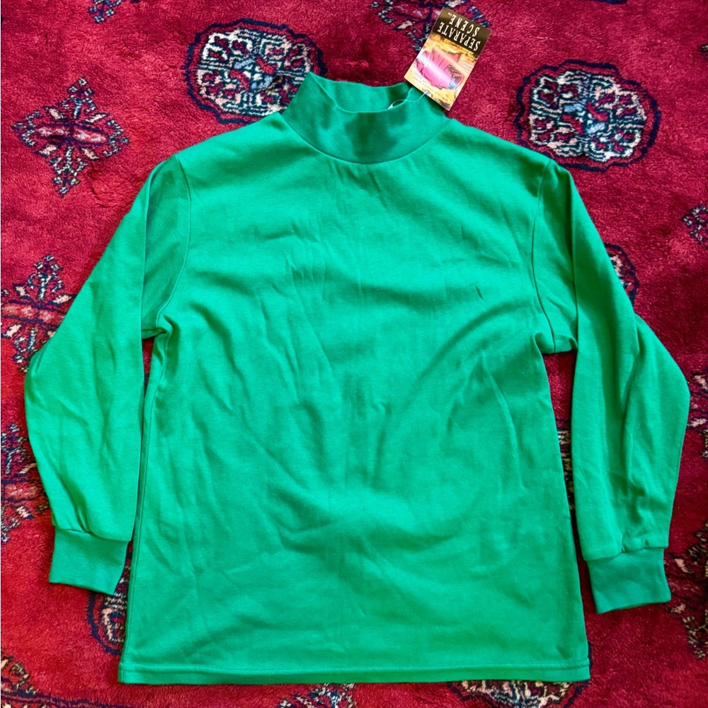 Vintage Green Long Sleeve Tee